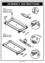 Preview for 7 page of Furniture of America YNJ-1458C6 Assembly Instructions Manual