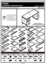 Preview for 6 page of Furniture of America YNJ-1459 Assembly Instructions Manual