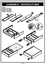 Preview for 8 page of Furniture of America YNJ-1459 Assembly Instructions Manual