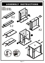 Preview for 11 page of Furniture of America YNJ-1459 Assembly Instructions Manual