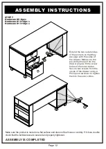 Preview for 12 page of Furniture of America YNJ-1459 Assembly Instructions Manual