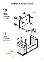 Preview for 14 page of Furniture of America YNJ-1459C5 Assembly Instructions Manual