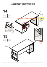 Preview for 16 page of Furniture of America YNJ-1459C5 Assembly Instructions Manual