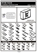 Preview for 6 page of Furniture of America YNJ-1460 Assembly Instructions Manual