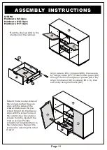 Preview for 11 page of Furniture of America YNJ-1460 Assembly Instructions Manual