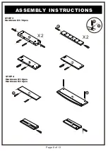 Preview for 8 page of Furniture of America YNJ-1462 Assembly Instructions Manual