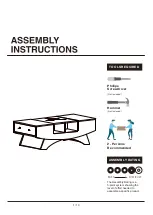 Furniture of America YNJ-1462 Quick Start Manual preview