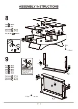 Preview for 12 page of Furniture of America YNJ-1462 Quick Start Manual