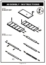 Preview for 8 page of Furniture of America YNJ-1463 Assembly Instructions Manual