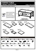 Preview for 6 page of Furniture of America YNJ-1470C6 Assembly Instructions Manual