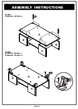 Preview for 9 page of Furniture of America YNJ-1470C6 Assembly Instructions Manual