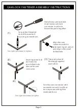 Preview for 5 page of Furniture of America YNJ-1471C6 Assembly Instructions Manual