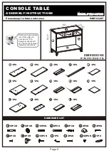 Preview for 6 page of Furniture of America YNJ-1471C6 Assembly Instructions Manual