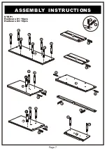 Preview for 7 page of Furniture of America YNJ-1471C6 Assembly Instructions Manual