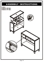 Preview for 10 page of Furniture of America YNJ-1471C6 Assembly Instructions Manual