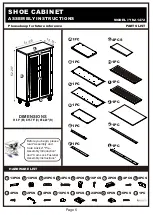 Preview for 6 page of Furniture of America YNJ-1472 Assembly Instructions Manual