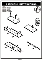 Preview for 7 page of Furniture of America YNJ-1472 Assembly Instructions Manual