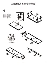 Preview for 8 page of Furniture of America YNJ-1472C6 Assembly Instructions Manual