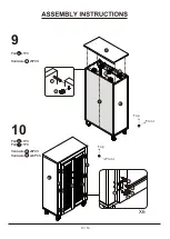 Preview for 13 page of Furniture of America YNJ-1472C6 Assembly Instructions Manual