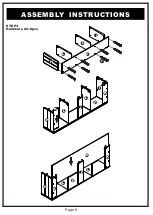 Предварительный просмотр 9 страницы Furniture of America YNJ-1473 Assembly Instructions Manual