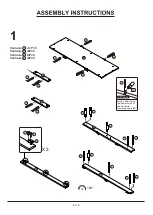 Preview for 8 page of Furniture of America YNJ-1473C6 Assembly Instructions Manual