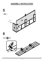 Preview for 11 page of Furniture of America YNJ-1473C6 Assembly Instructions Manual