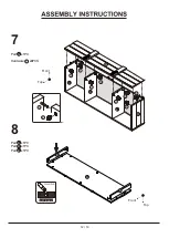 Preview for 12 page of Furniture of America YNJ-1473C6 Assembly Instructions Manual