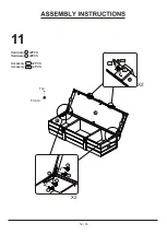 Preview for 14 page of Furniture of America YNJ-1473C6 Assembly Instructions Manual