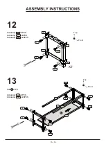 Preview for 15 page of Furniture of America YNJ-1473C6 Assembly Instructions Manual