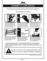 Preview for 3 page of Furniture of America YNJ-1474 Assembly Instructions Manual