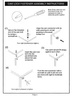 Preview for 5 page of Furniture of America YNJ-1474 Assembly Instructions Manual