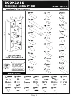 Preview for 6 page of Furniture of America YNJ-1474 Assembly Instructions Manual