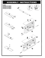 Preview for 9 page of Furniture of America YNJ-1474 Assembly Instructions Manual