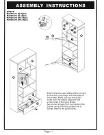 Preview for 11 page of Furniture of America YNJ-1474 Assembly Instructions Manual