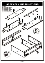 Preview for 8 page of Furniture of America YNJ-1504 Assembly Instructions Manual