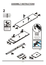 Preview for 9 page of Furniture of America YNJ-1504C5 Assembly Instructions Manual