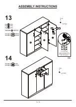 Preview for 15 page of Furniture of America YNJ-1504C5 Assembly Instructions Manual