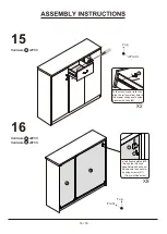 Preview for 16 page of Furniture of America YNJ-1504C5 Assembly Instructions Manual