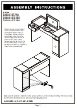 Preview for 10 page of Furniture of America YNJ-1507 Assembly Instructions Manual