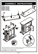 Preview for 10 page of Furniture of America YNJ-1508 Assembly Instructions Manual