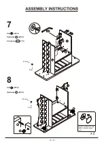 Preview for 12 page of Furniture of America YNJ-1508C5 Assembly Instructions Manual