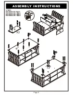 Preview for 9 page of Furniture of America YNJ-1521 Assembly Instructions Manual