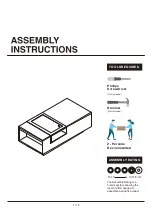 Furniture of America YNJ-1526C2 Assembly Instructions Manual preview