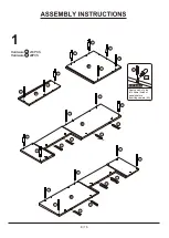 Предварительный просмотр 8 страницы Furniture of America YNJ-1526C2 Assembly Instructions Manual