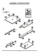 Предварительный просмотр 9 страницы Furniture of America YNJ-1526C2 Assembly Instructions Manual