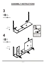 Предварительный просмотр 10 страницы Furniture of America YNJ-1526C2 Assembly Instructions Manual