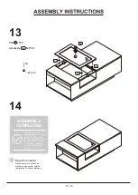 Предварительный просмотр 15 страницы Furniture of America YNJ-1526C2 Assembly Instructions Manual