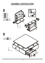 Preview for 13 page of Furniture of America YNJ-1529C5 Assembly Instructions Manual