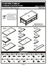 Preview for 6 page of Furniture of America YNJ-1531 Assembly Instructions Manual