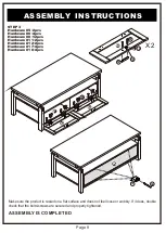 Preview for 9 page of Furniture of America YNJ-1531 Assembly Instructions Manual